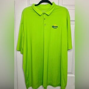 Men’s Nike Golf Dri-Fit Corona Beer Green Golf Shirt- XXL